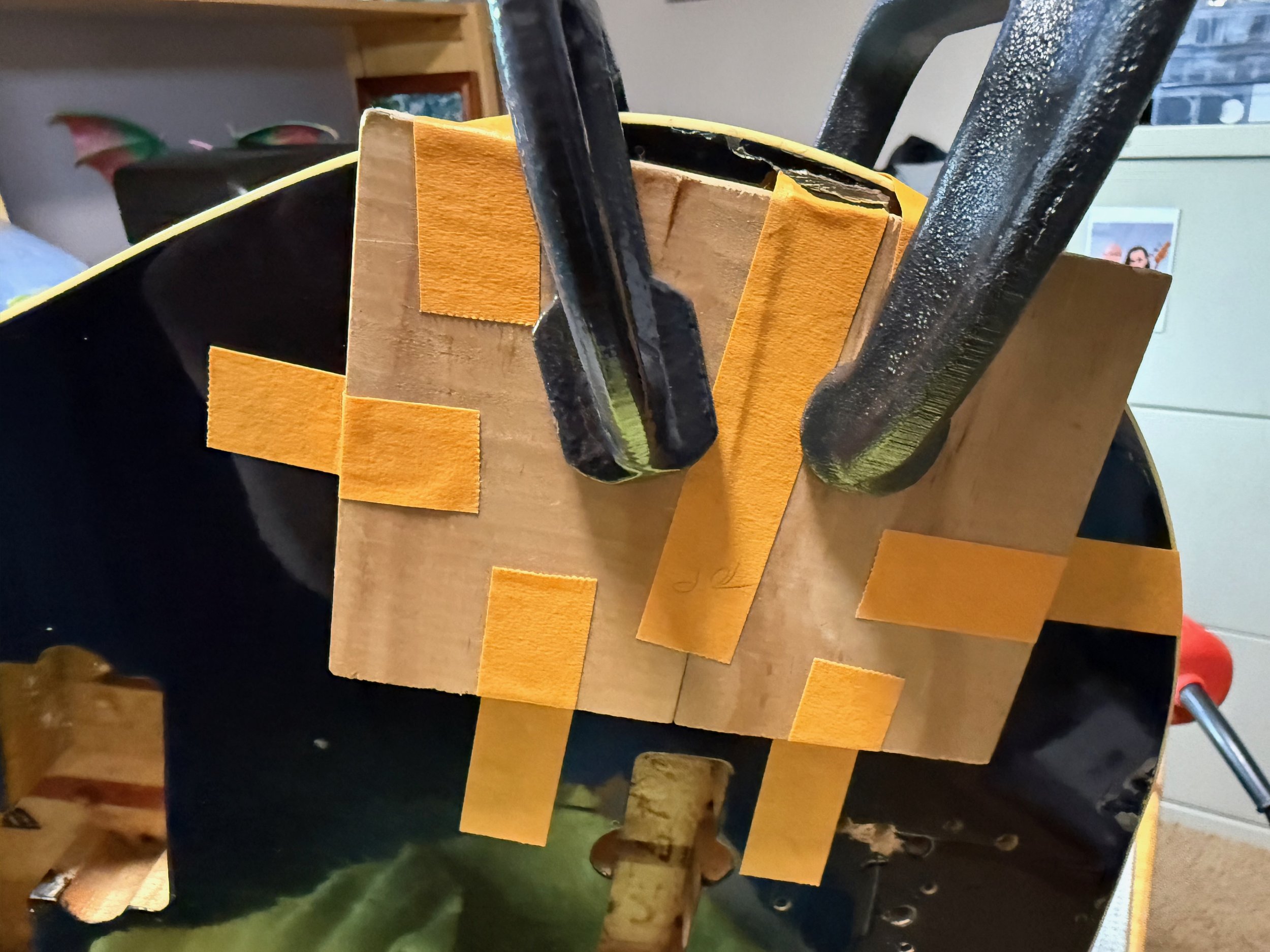 Clamps from the top
