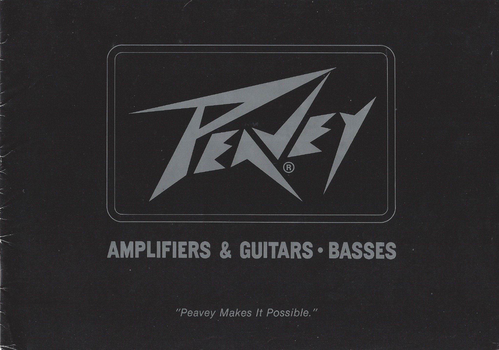 Peavey 1982 Japanese Catalog