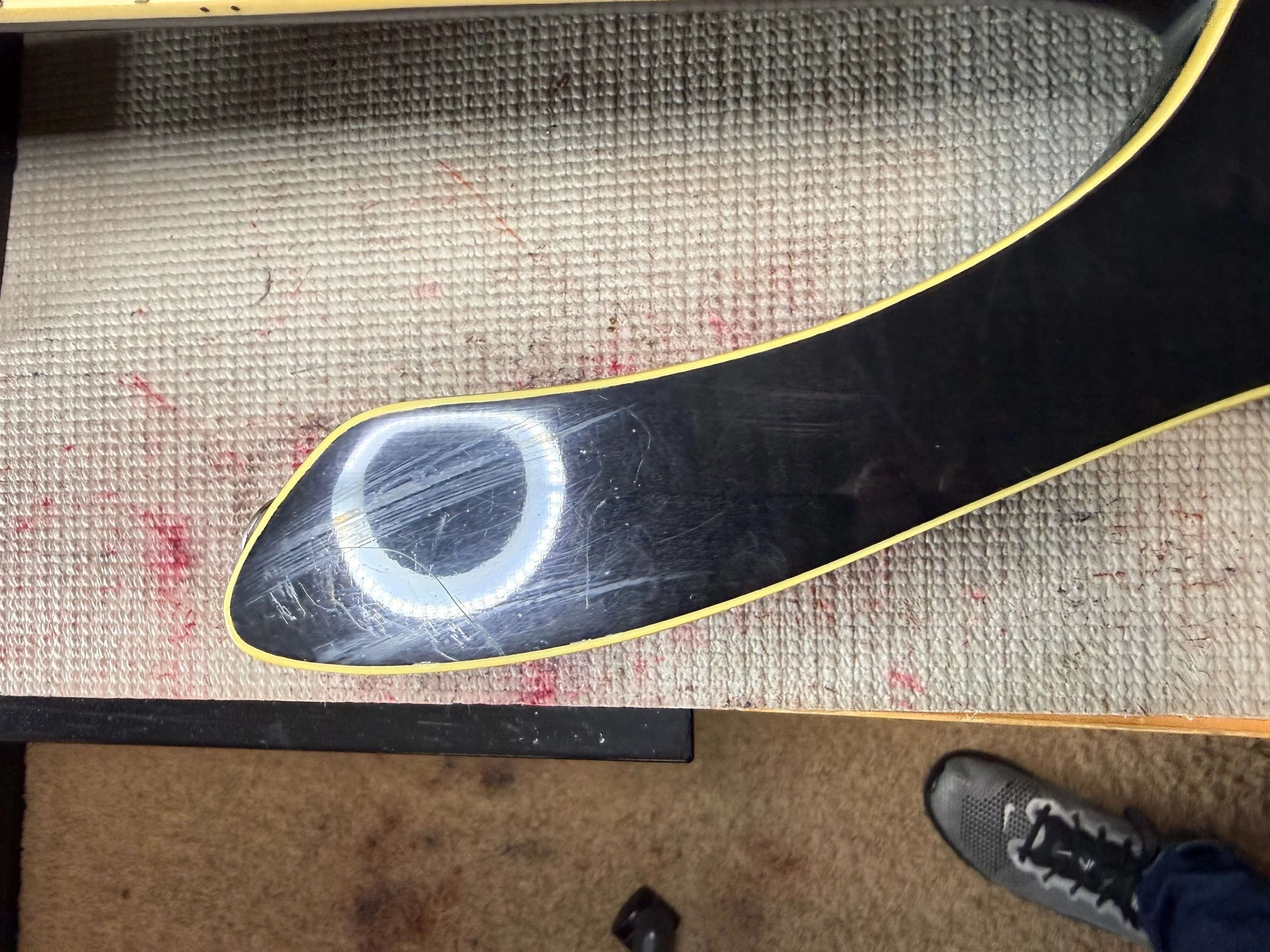Deep scratches will be a challenge and will require wet sanding