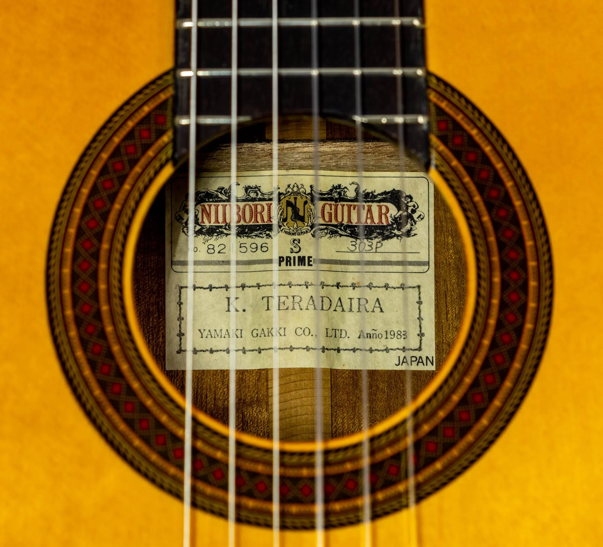 K. Teradaira Niiburi Guitar 303P
