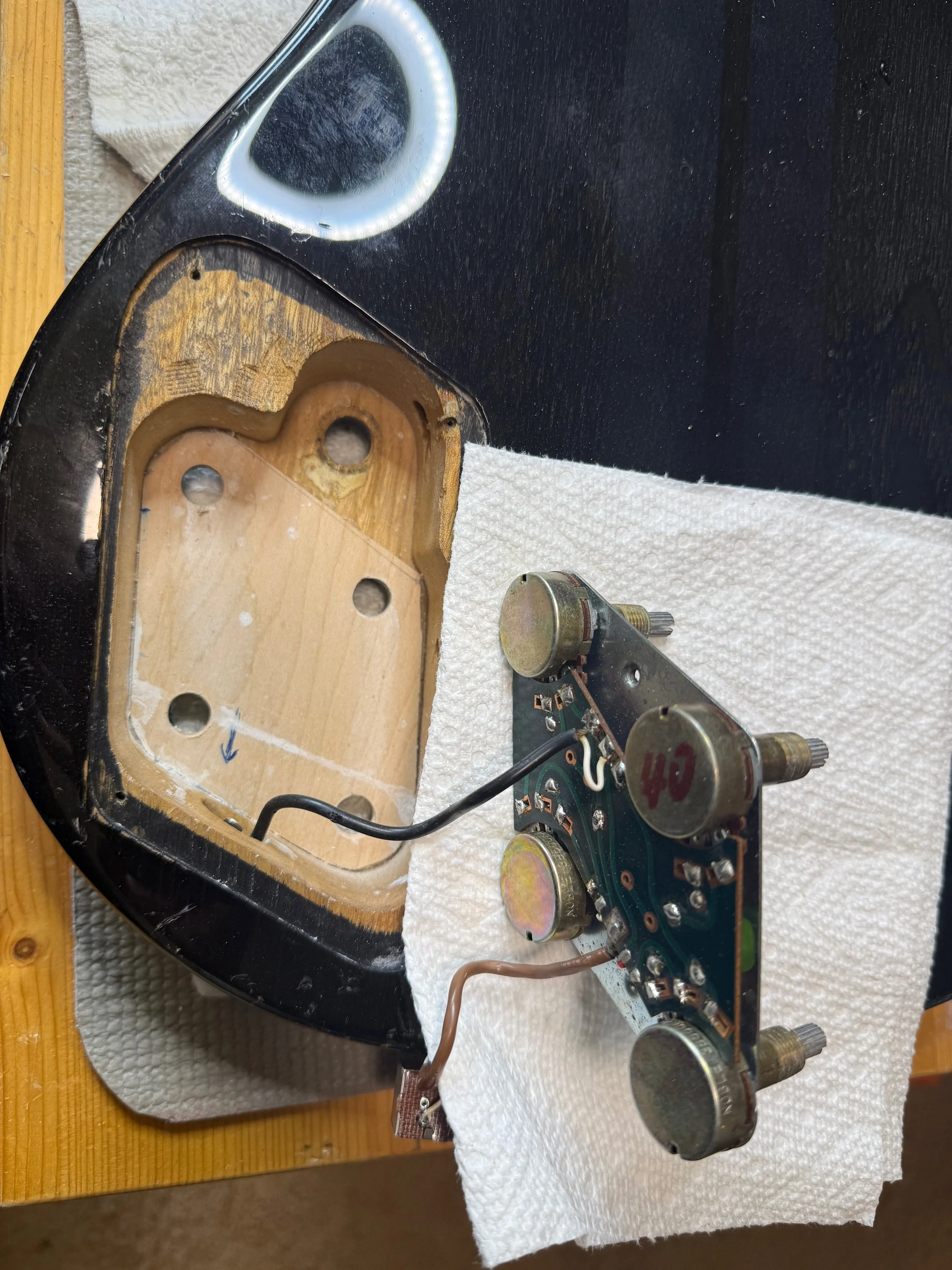 Electronics going back in