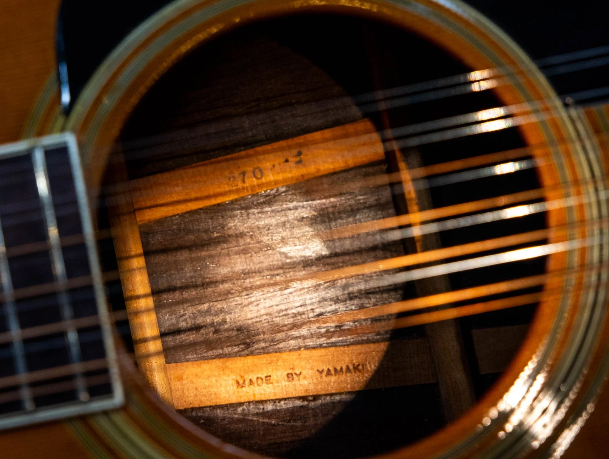 F270 Yamakie 12 String Three Piece Back