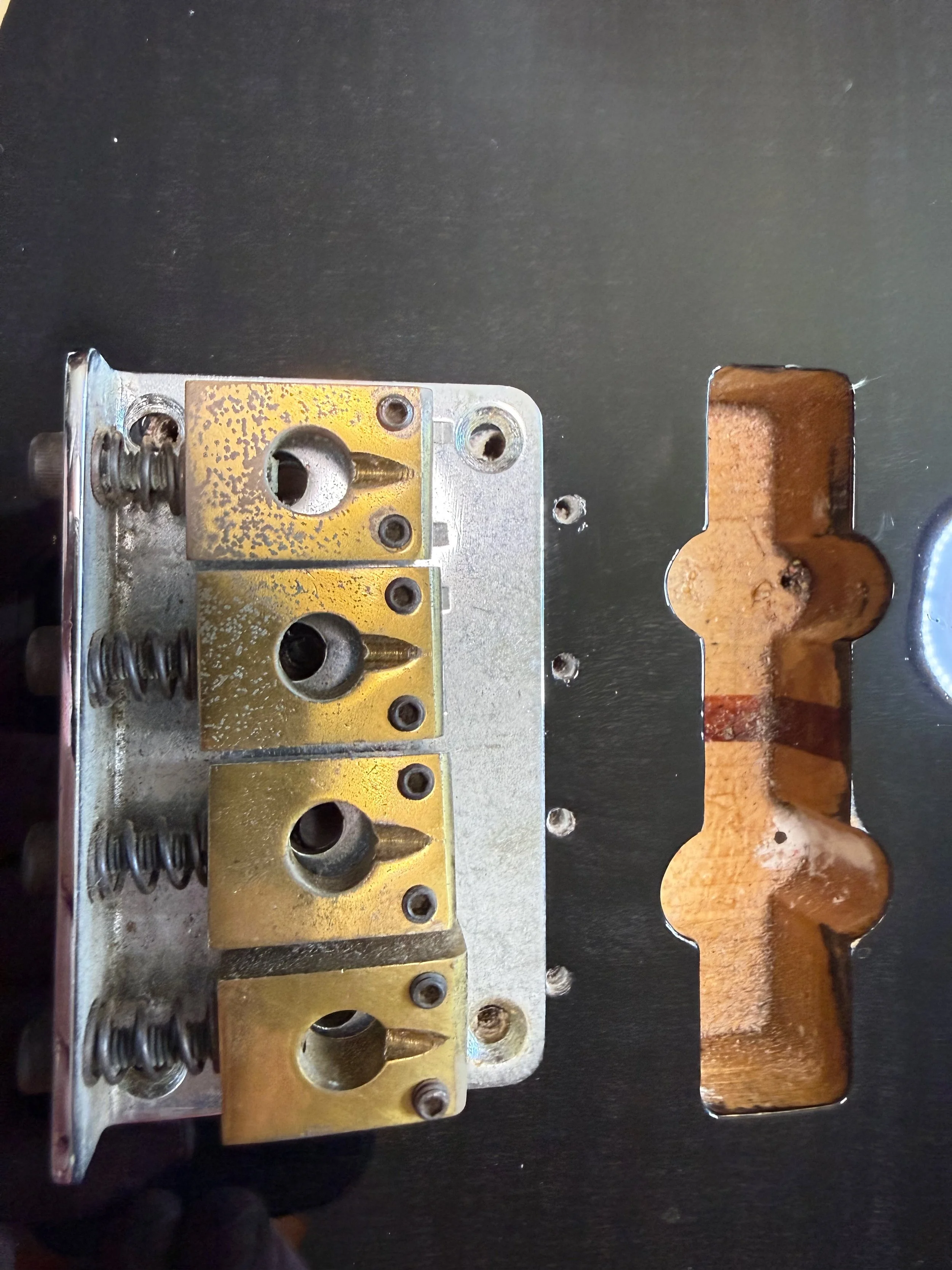 Holes present for both types of bridge