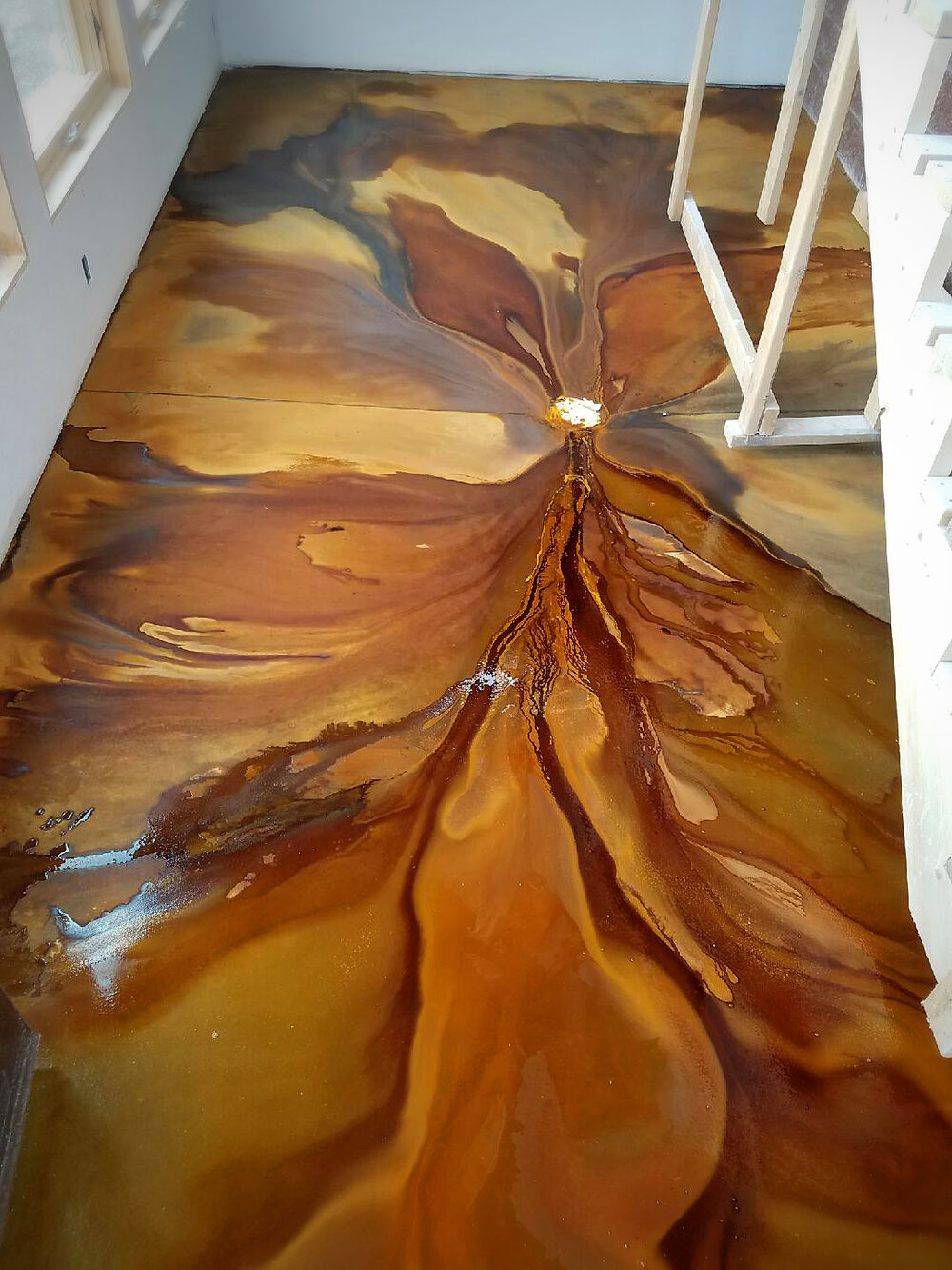 Artcrete Designs Stained Concrete