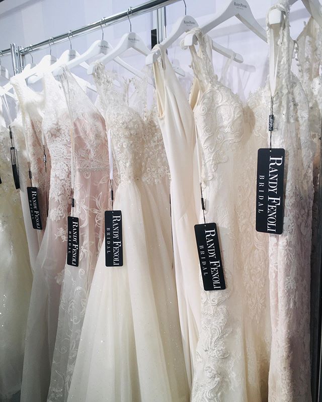 Sneak peak of the brand new Randy Fenoli bridal collection! 💎 .
.
.
.
#brida #wedding #bridalgown #weddingdress #couture #sayyestothedress #randyfenoli #bridalshop #bridalgallerybyyvonne