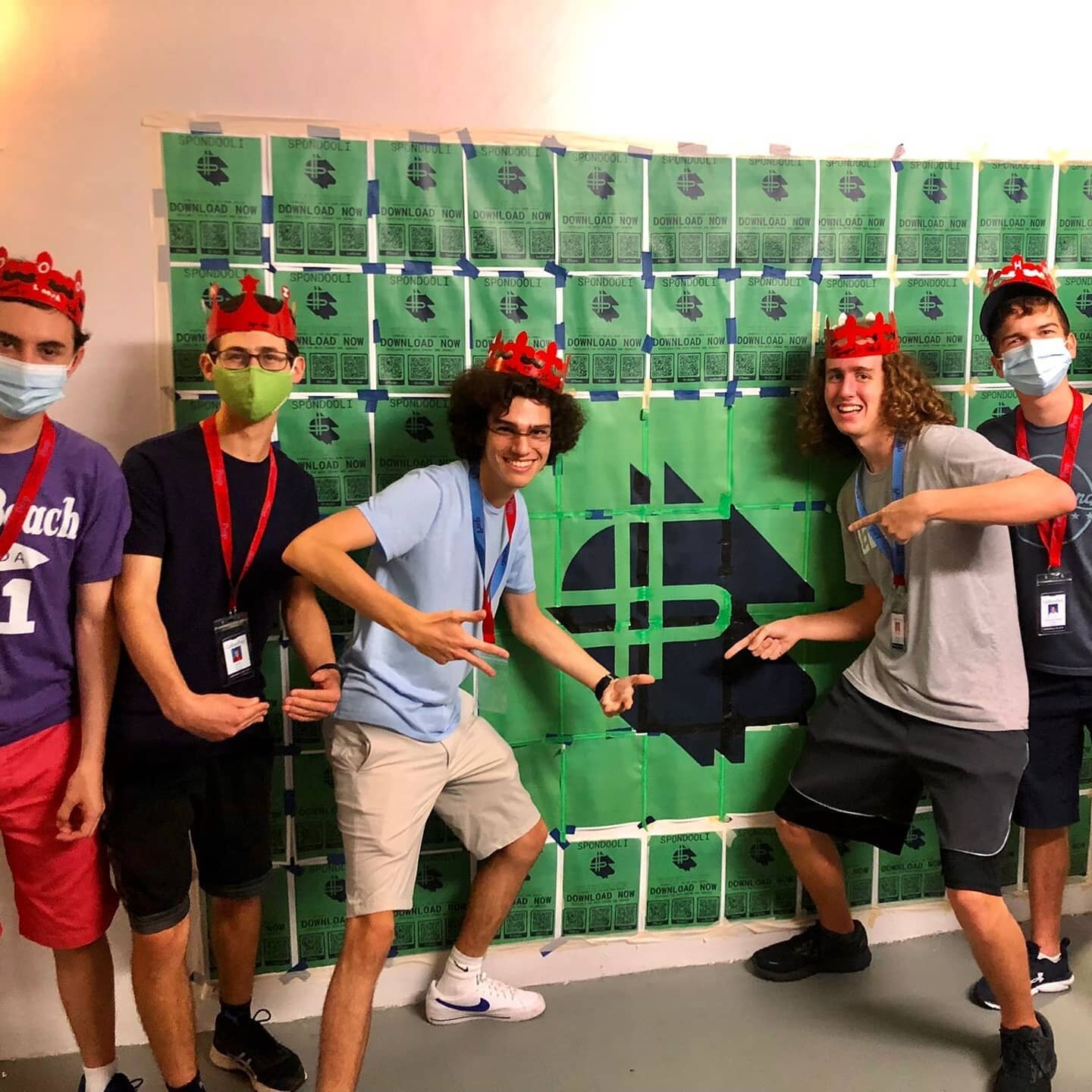 Come by outside the Computer Science room (112) and check out our Spondooli wall! Tag us if you pose infront of it, the best pose may get something special!

(RIP the &quot;Download Now!&quot; wall, someone took it down...)