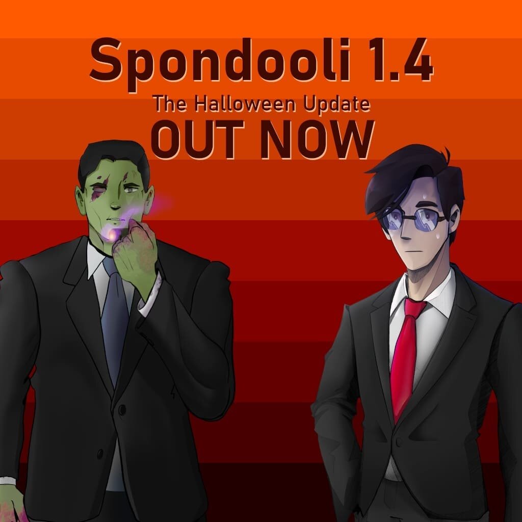 Spondooli 1.4 is out and to celebrate Halloween we made a Halloween visual theme for you to enjoy, complete with Vampire Ryan and Zombified Matt!