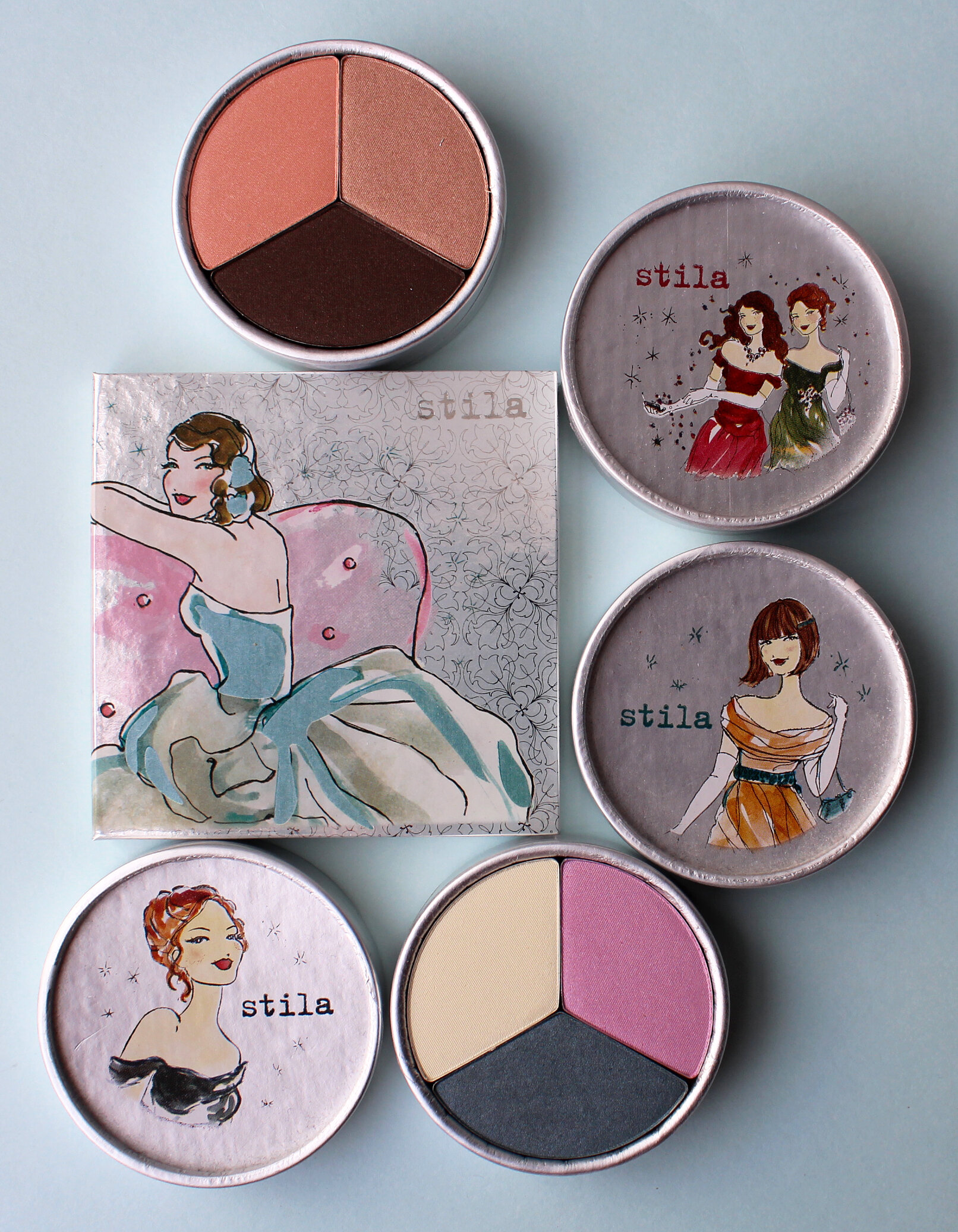   Eyeshadow Trios, Blush and Palette  Holiday 2007   