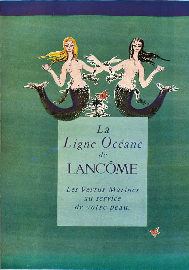   La Ligne Océane Ad Lancôme 1956   