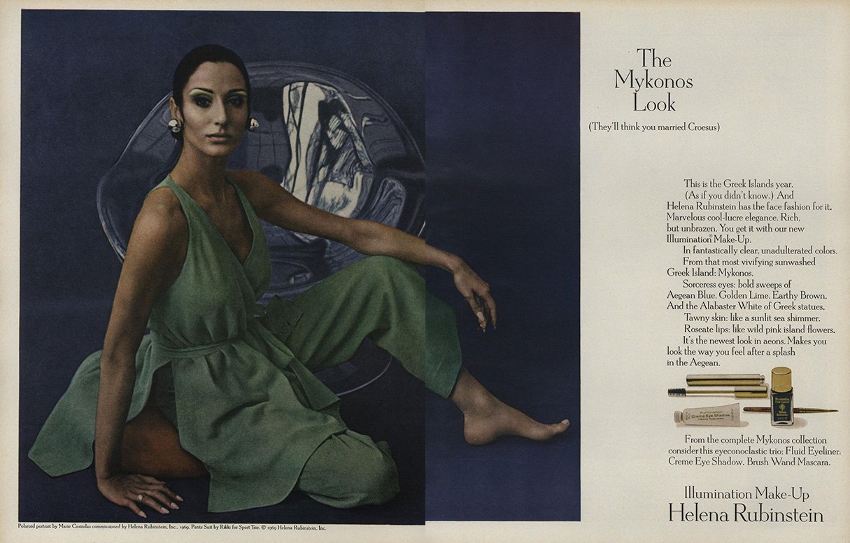   Advertisement Helena Rubinstein, 1969  