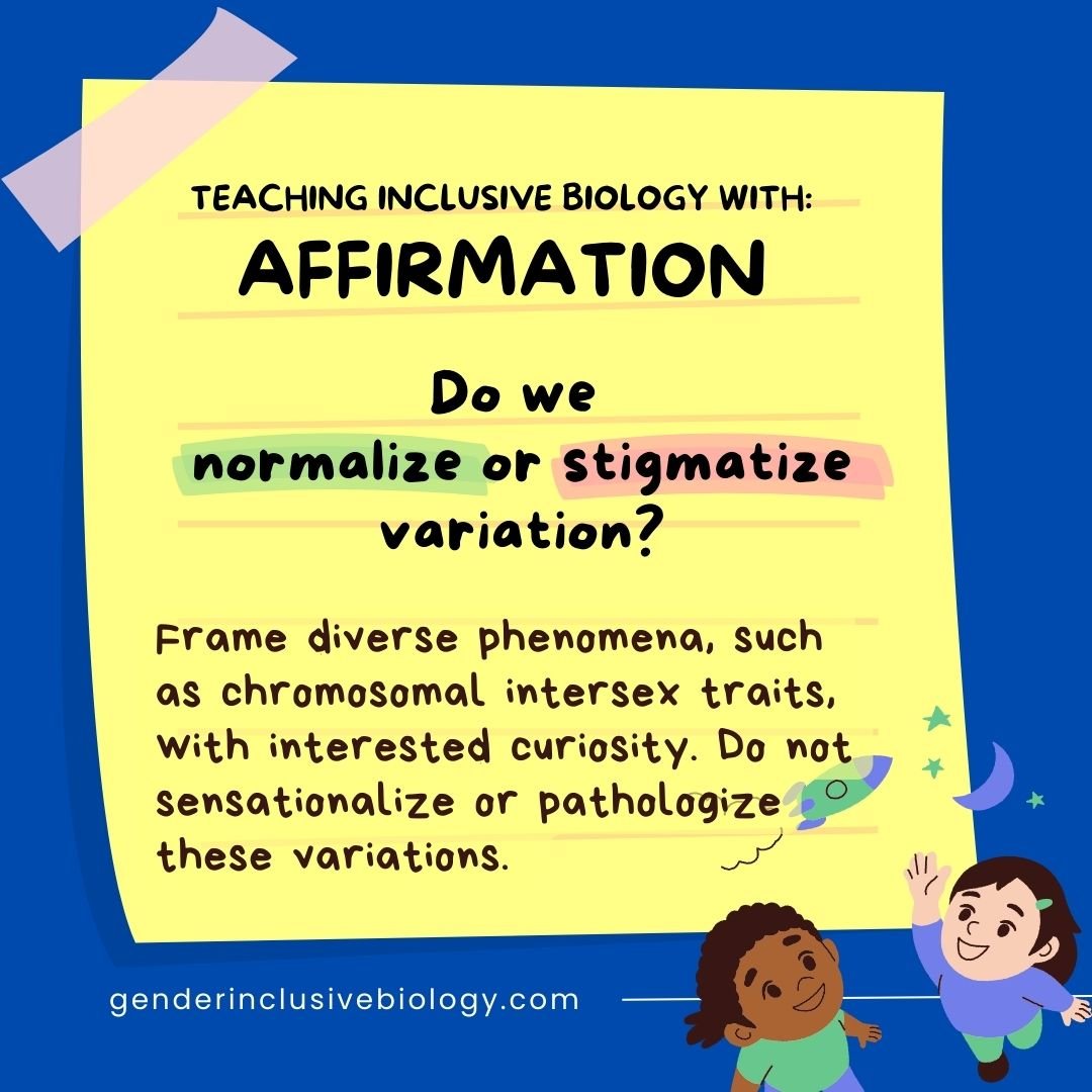 framework #3: affirmation
