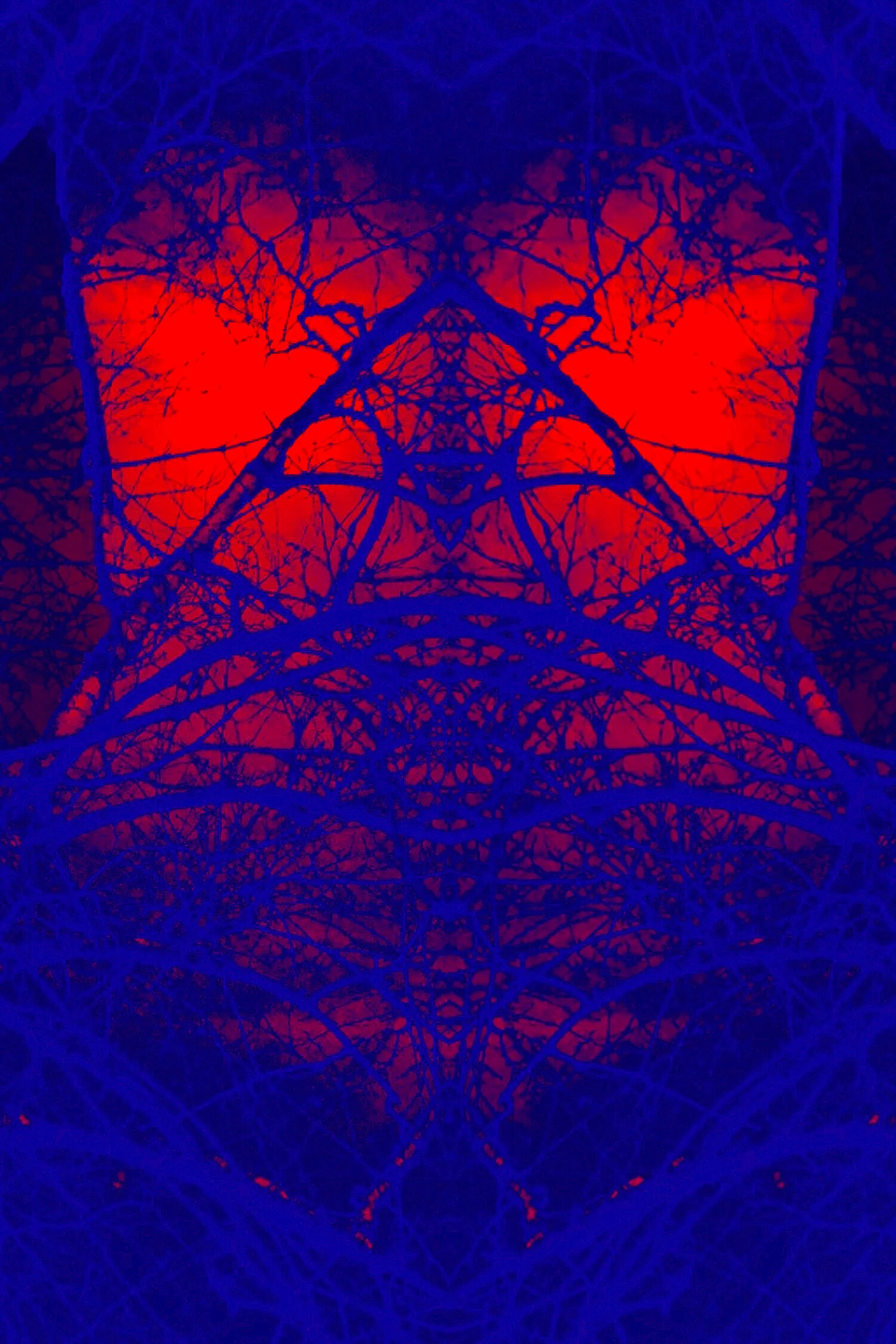  Red Bride at the Blue Door [Torso] 