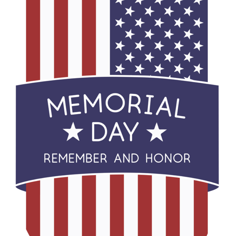 Monday, May 25th Menu Memorial Day