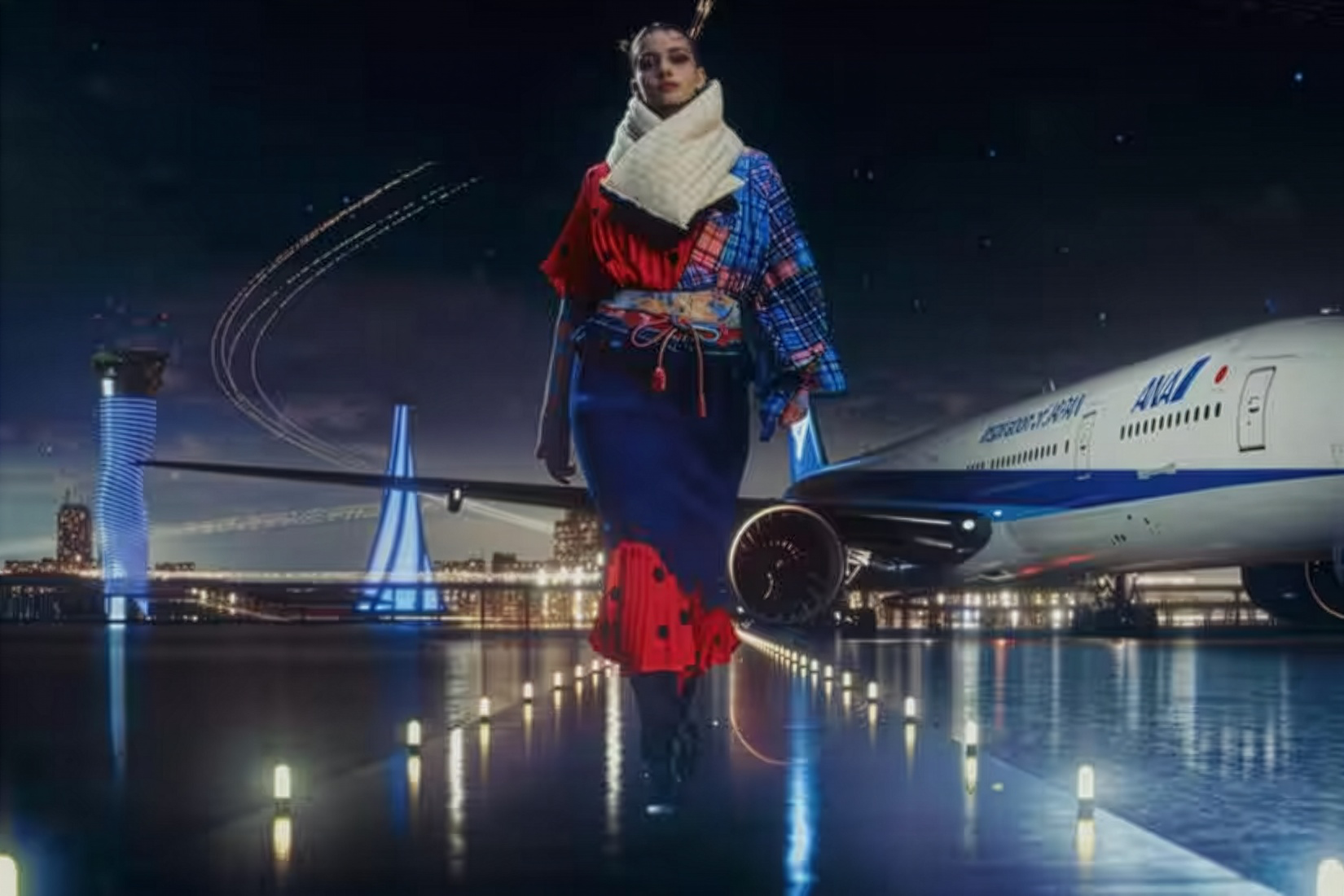 ANA - Board a fan. Arrive an Otaku.