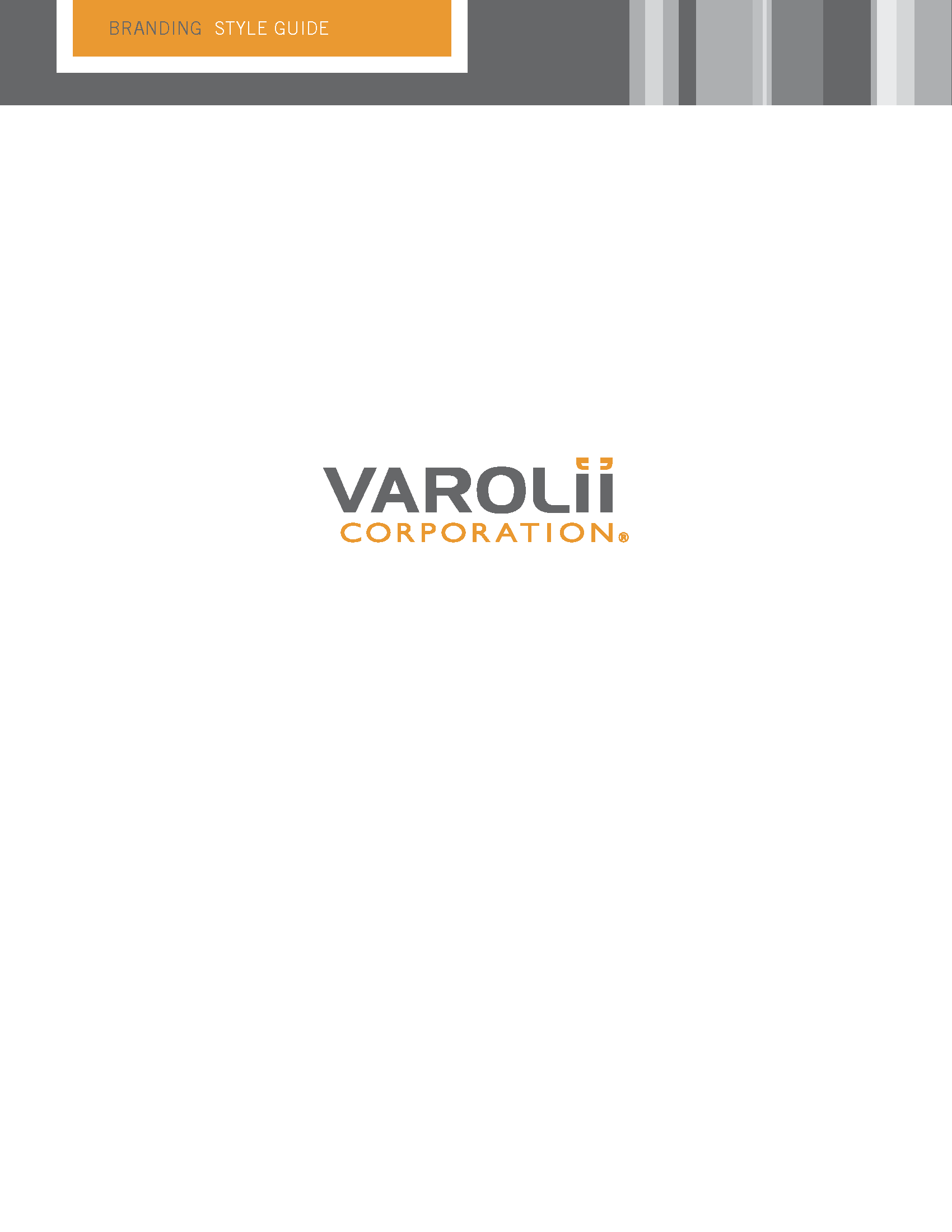 Varolii Style Guide