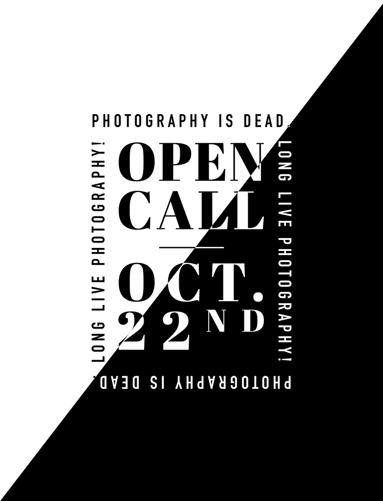 OPENING: Photography is Dead...