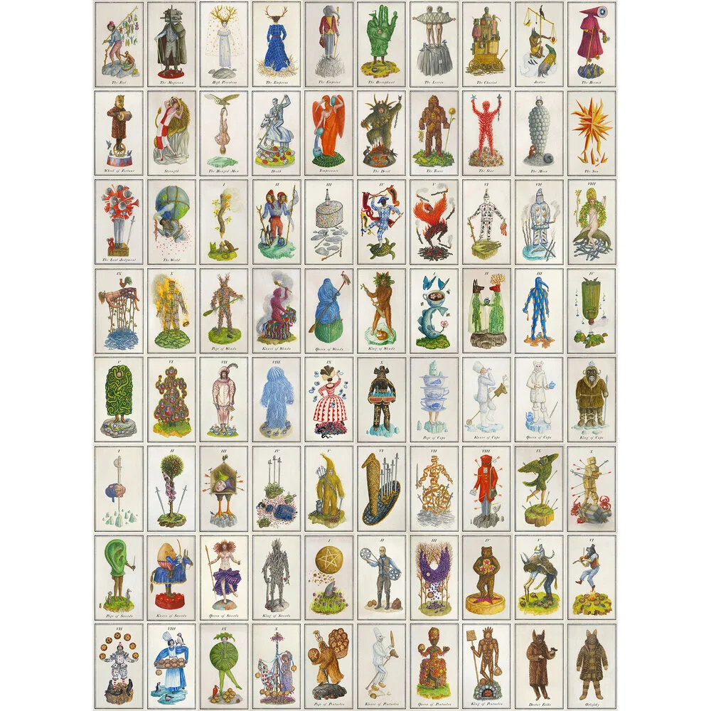 Kahn & Selesnick | The CARNIVAL at the END of the WORLD Tarot Deck ONLY