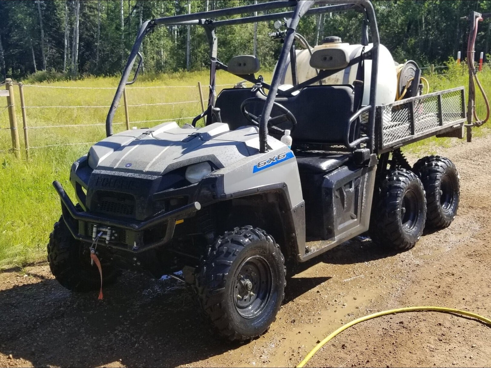 UTV Ready for Weed Control