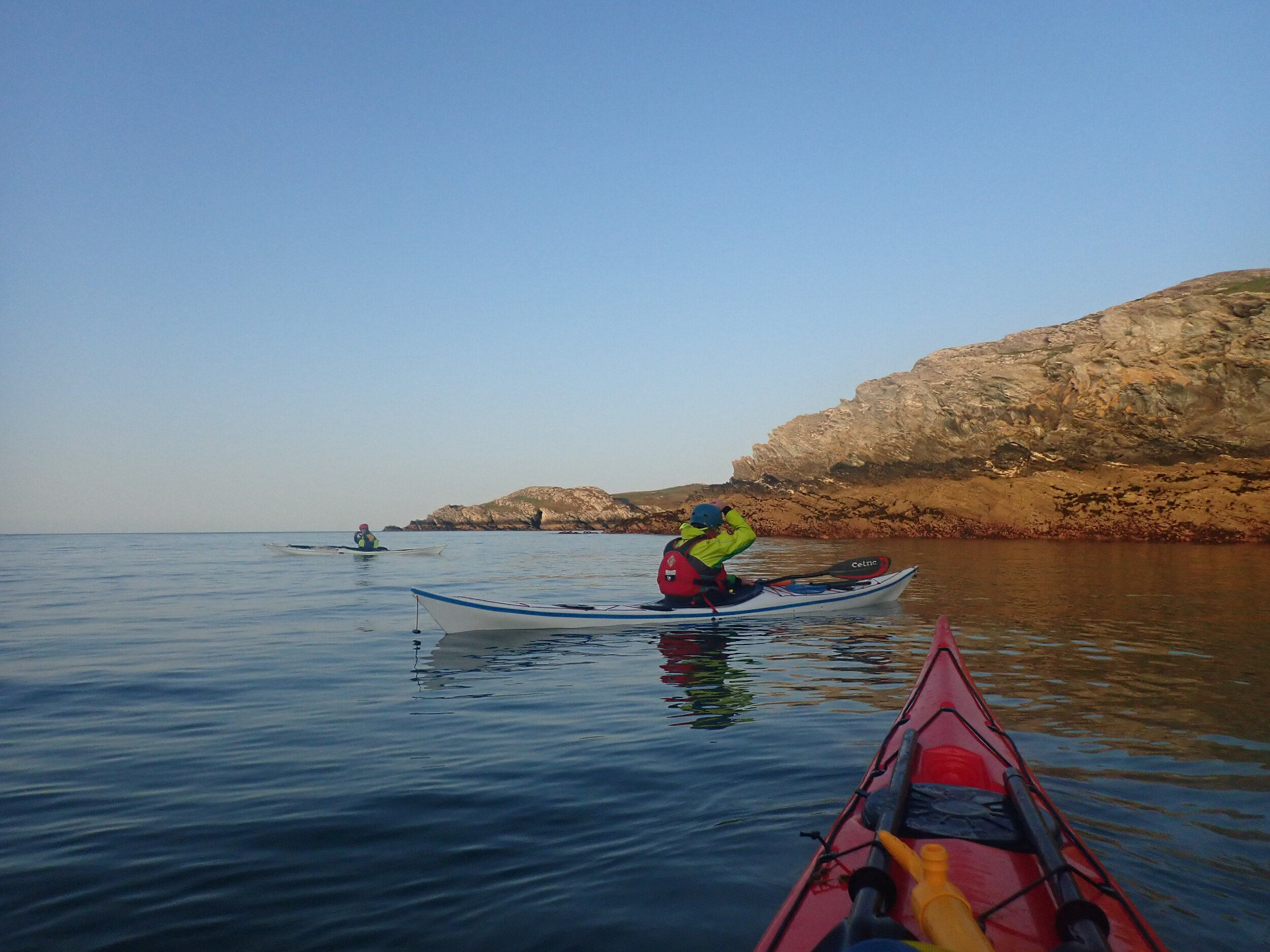 Sea Kayaking out of Porthdafarch