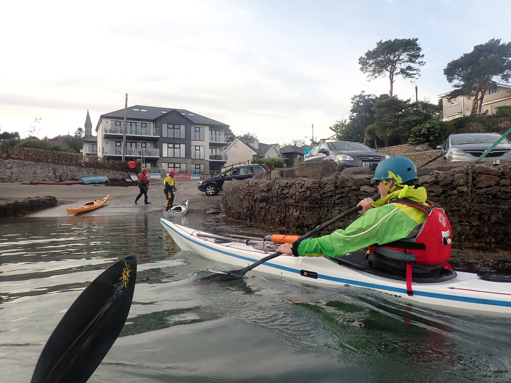 Anglesey sea kayak circumnavigation success at Menai Bridge