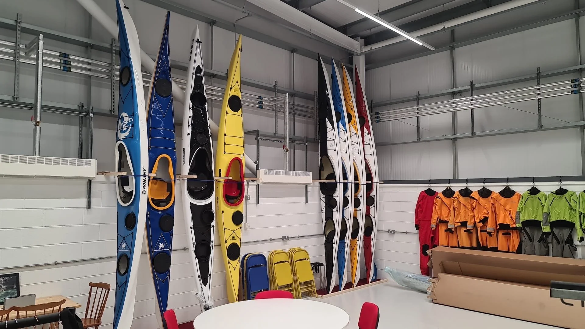 SKUK Kayaks & Zegul Kayaks Upright sold by Sea Kayaking Wales