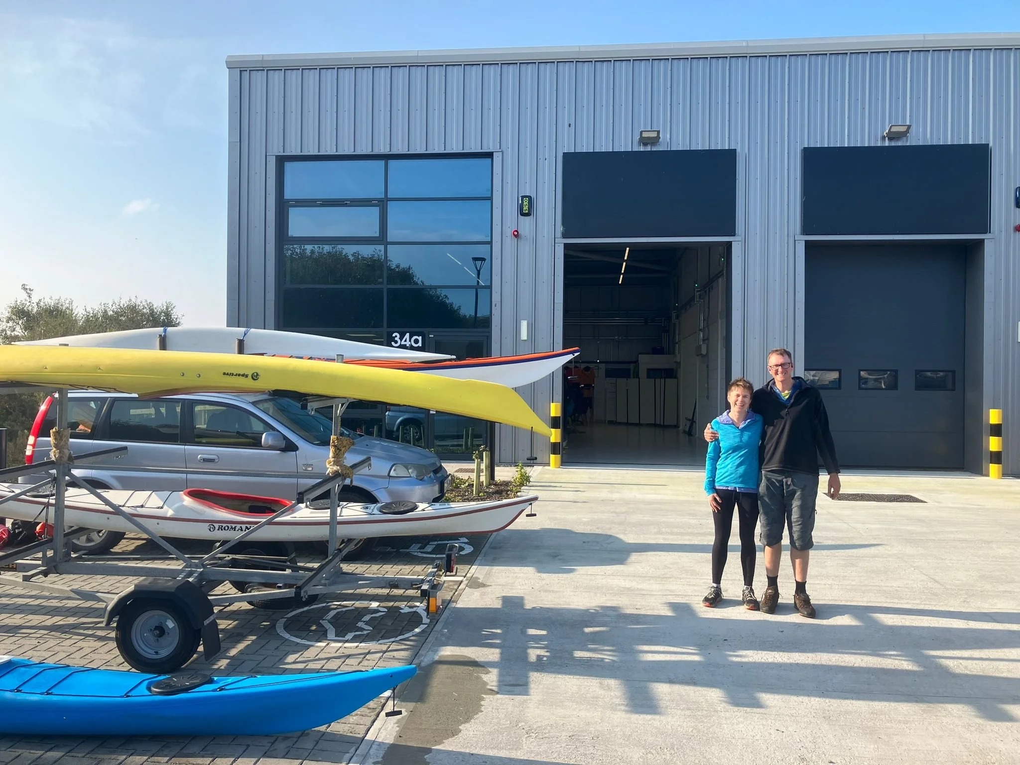 Beginner sea kayaking course welcome at SKW Kayak Centre in Holyhead, Anglesey