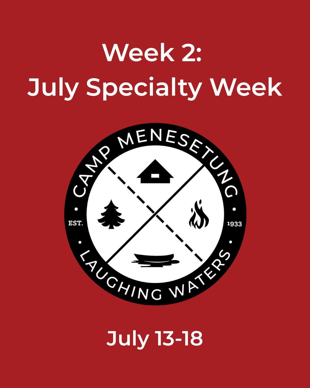 For Week 2: July Specialty Week, our campers will be tracking animals and figuring out clues in Camp Creatures &amp; Menesetung Mysteries 🦇👀🔎