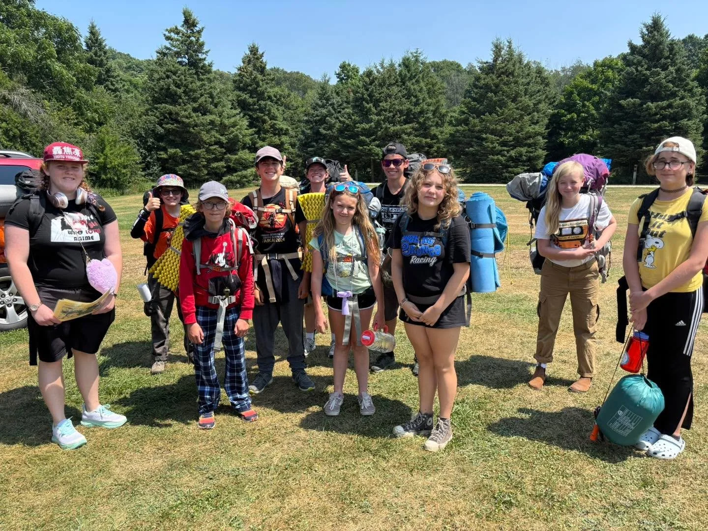 We've been having so much fun this week we've forgotten to post! Our Out Trippers have made it to their campsite and back to camp, the MAD talent production had an Oddpocalypse and the Dynamic Pursuit campers competed in Sports Day! Here's a few high
