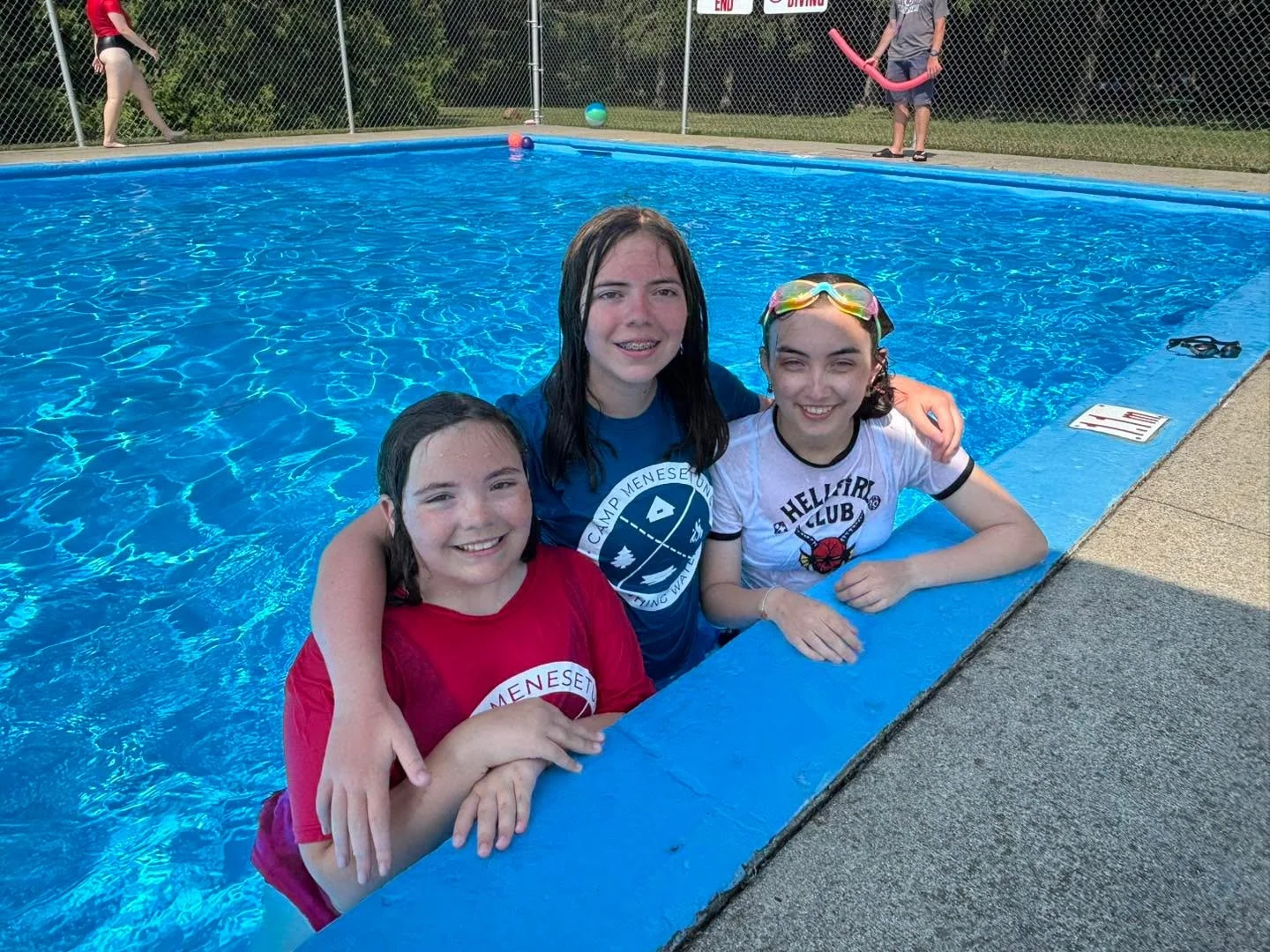 The final full day of Week 3 was full of lots of twists and turns! We finished this afternoon with 1 full hour in the pool, followed by spending Talent Show in the basement due to inclement weather, but it cleared up for our final campfire and vesper