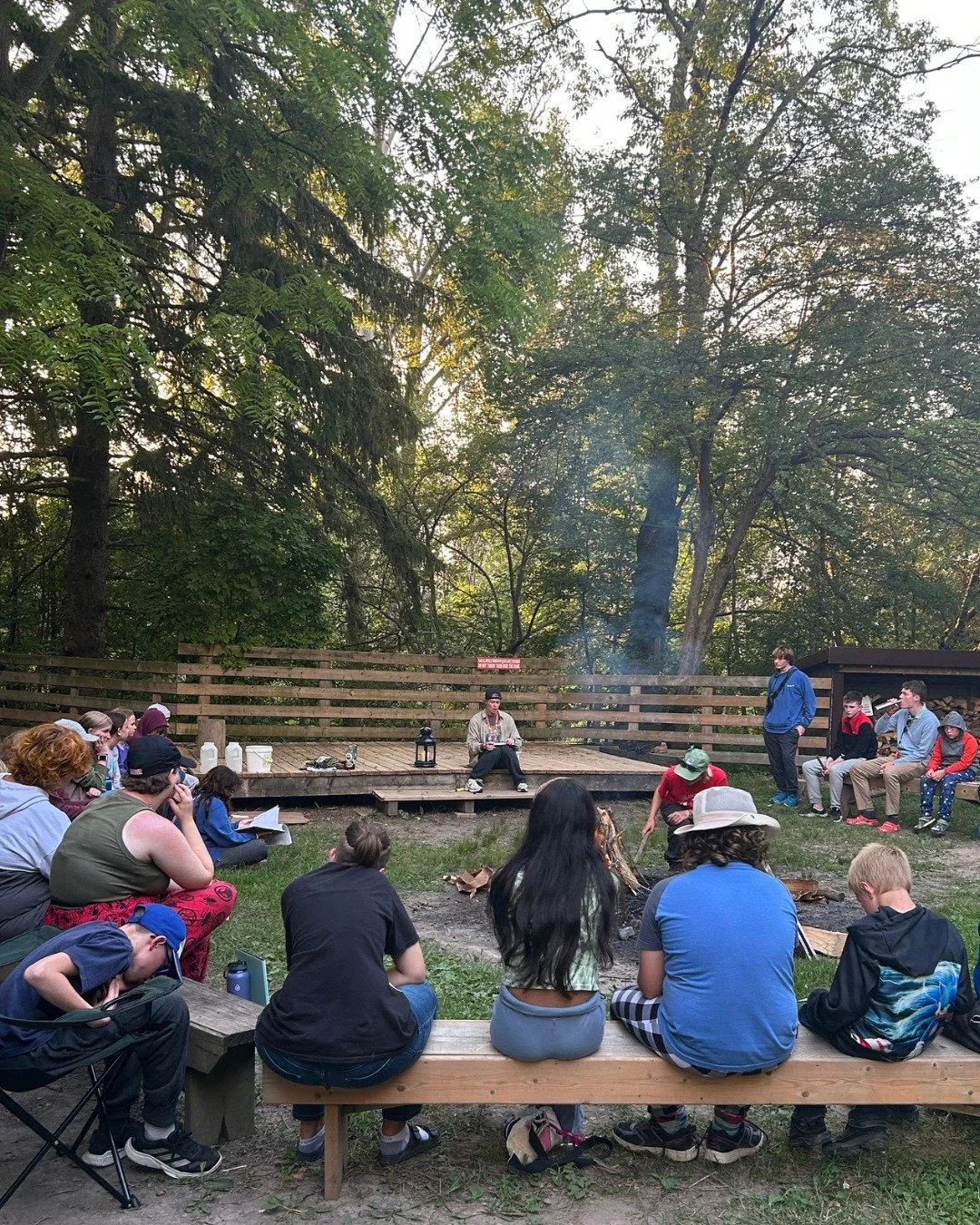 In just four months we'll be gathering around the campfire again. Sign up today for an unforgettable summer through the link in our bio.