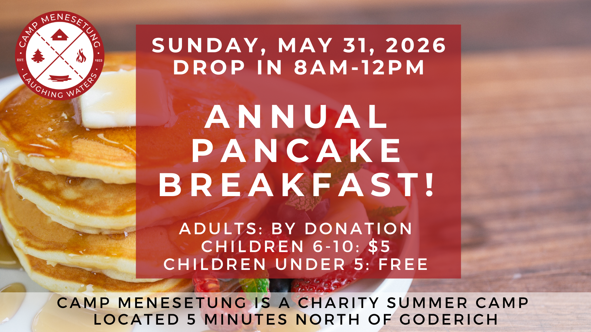 Pancake Breakfast 2026