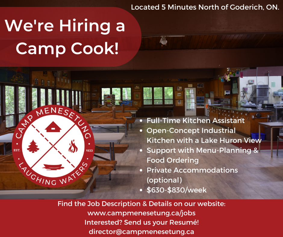 Hiring now Open for Select Positions! — Camp Menesetung