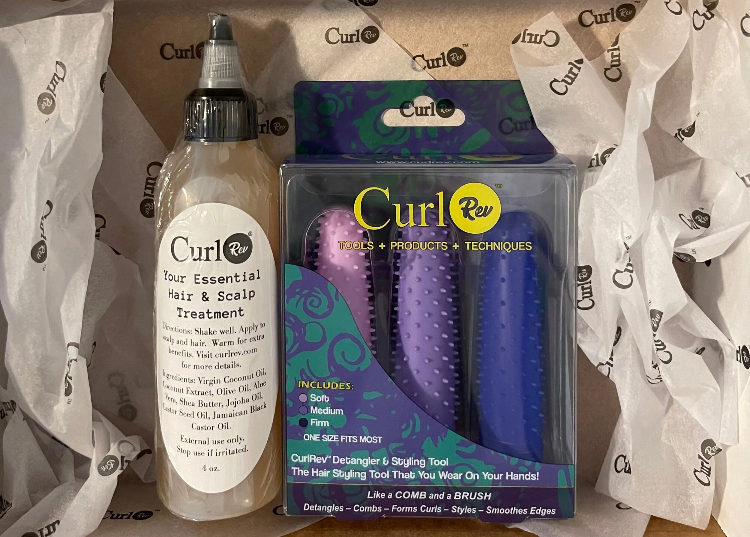 Detangler & Styling Tool for Textured Natural Hair Care Journey 