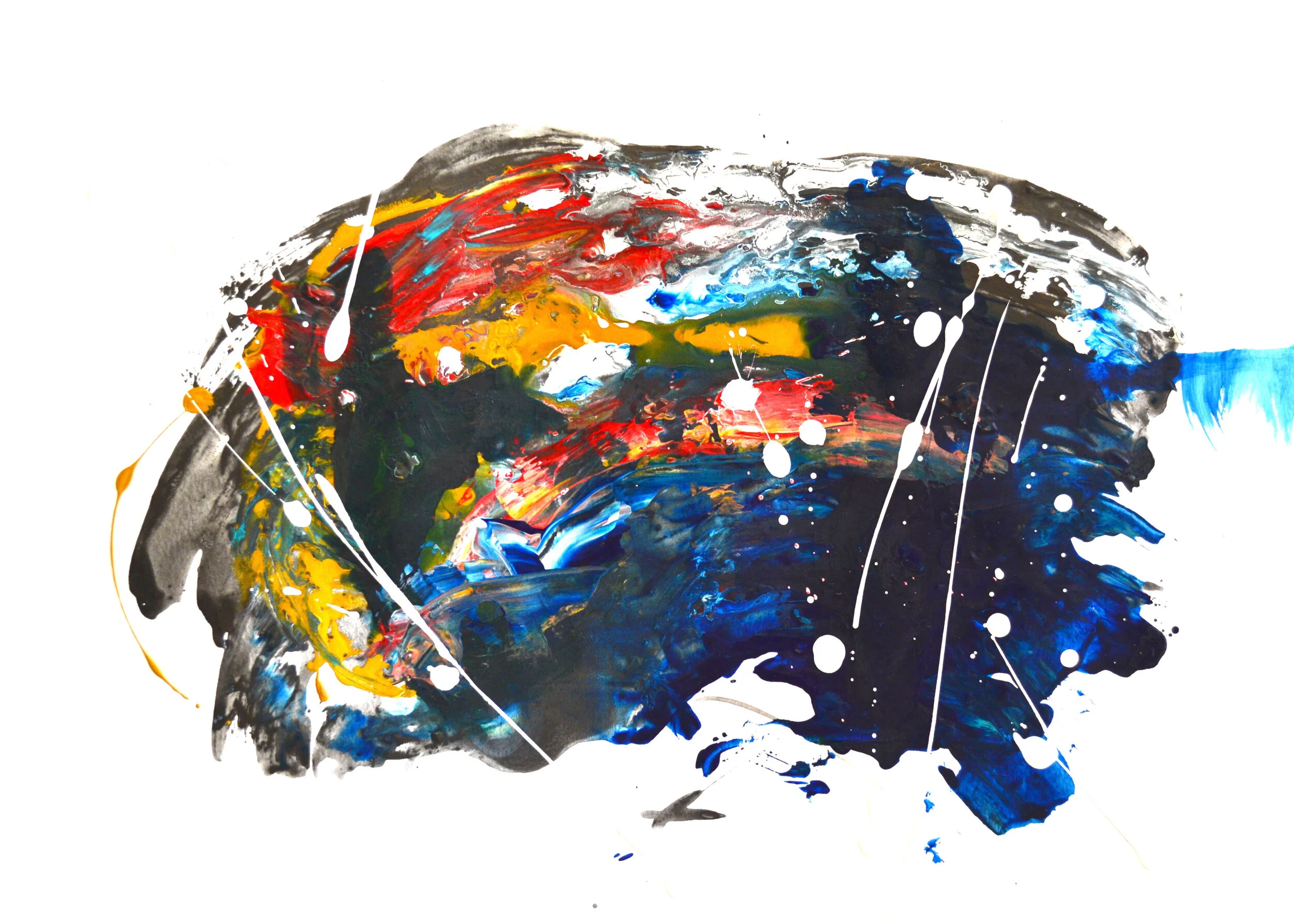 18x24, Acrylic on Paper