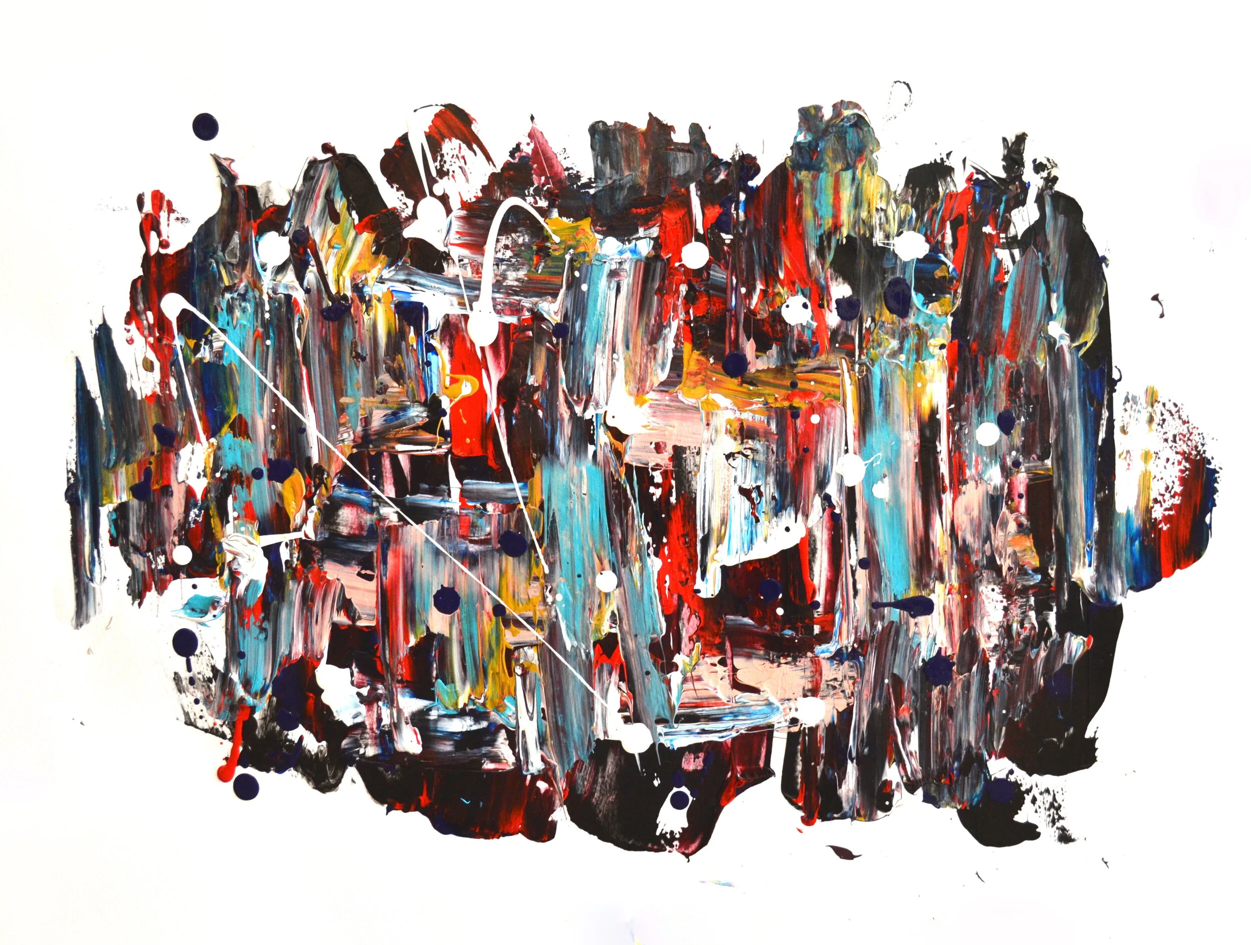 'No Ordinary Love' 18x24, Acrylic on Paper