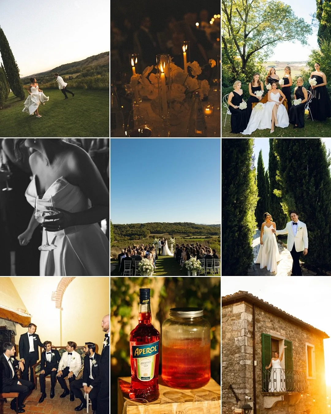 It was an absolute DREAM shooting Kenzie and Chandler&rsquo;s destination wedding in Tuscany, Italy this weekend 💌 More to come from this incredible experience. These two gathered their closest friends and family and put them up in a villa in the It