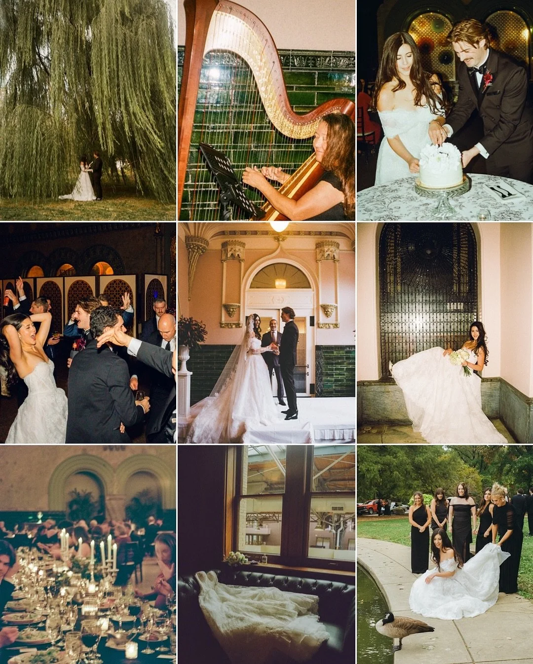 Here&rsquo;s a mix of film and digital snaps from Avery and Brendan&rsquo;s absolutely breath taking wedding day!! Private vows under a willow tree, a dress Avery designed herself (!!!) and a gorgeous candle lit reception in Union Station. I spent a 