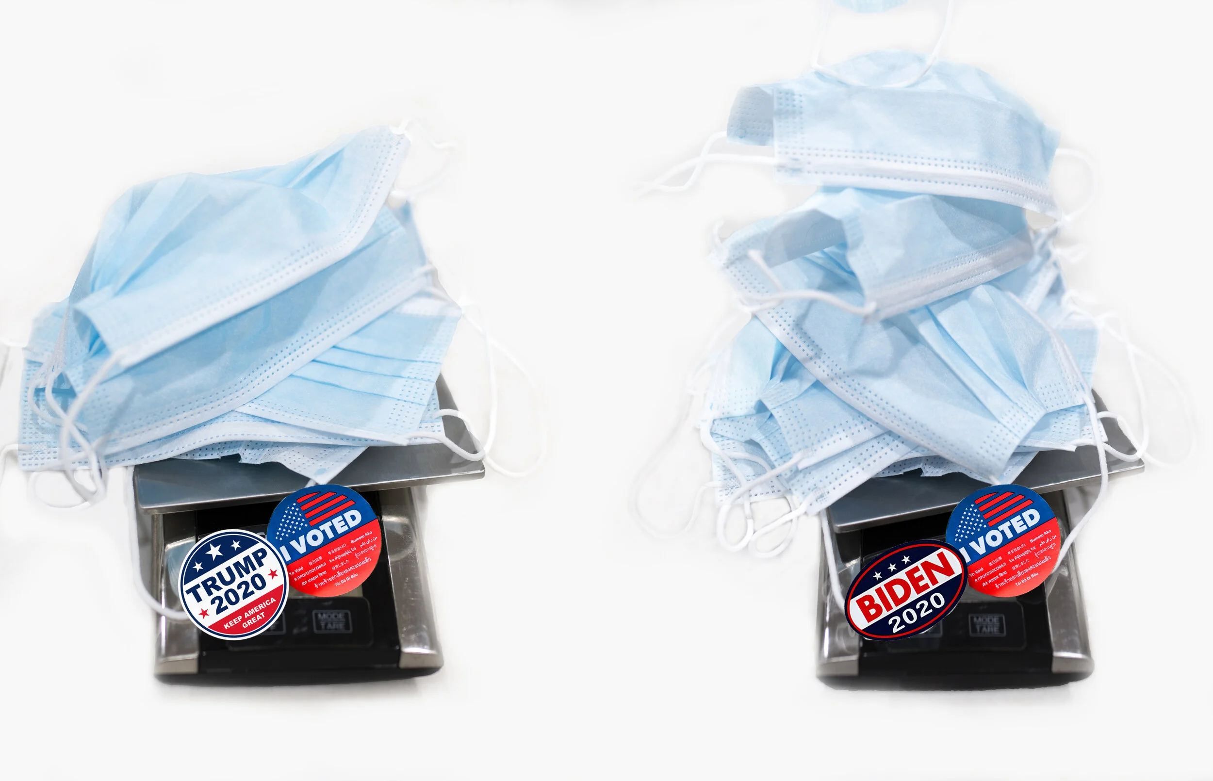 Photo IllustrationA series of photos combined to illustrate how the 2020 presidential election voting may have been affected by the COVID-19 pandemic. Photo Illustration by: Sarah Hussey