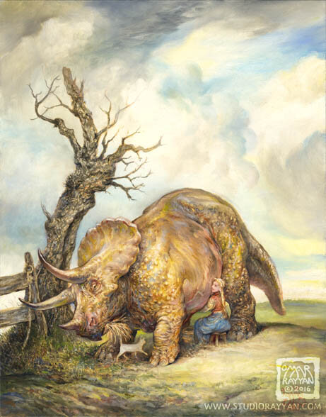 Milking the Triceratops