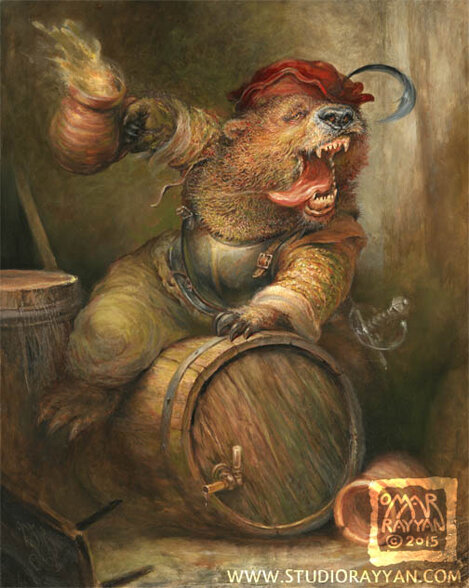 Beer Barrel Bear