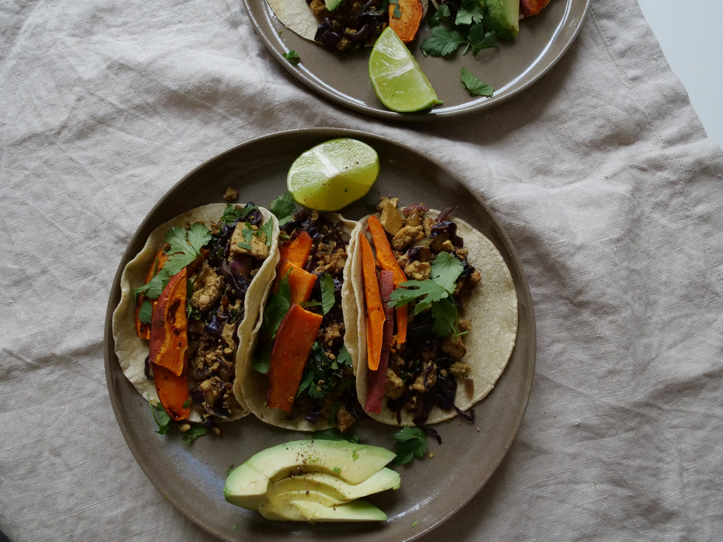 Spiced Tofu Tacos