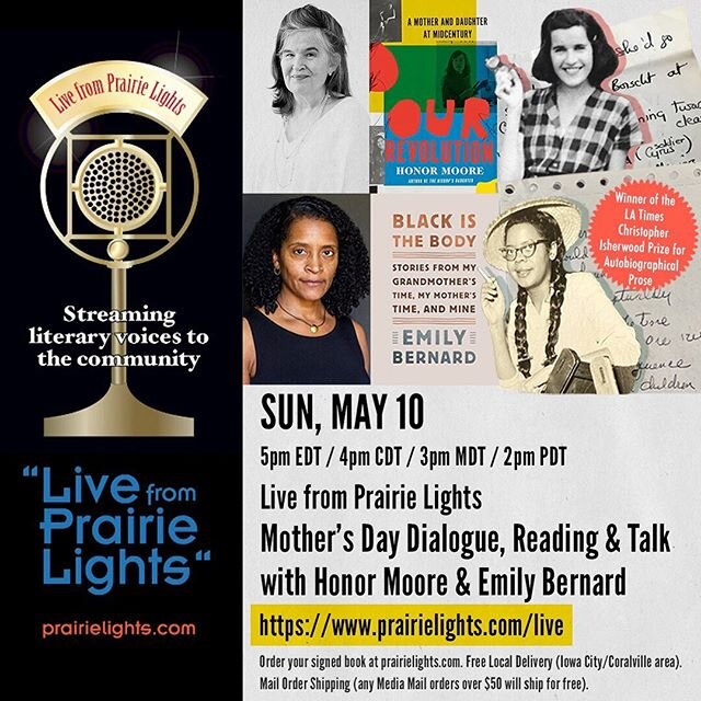 Hope you can join us tomorrow! Zoom link will be posted here then. Link to more info in my bio. @bernardemily @prairielightsbooks #mothersday #bookstagram #motherdaughter