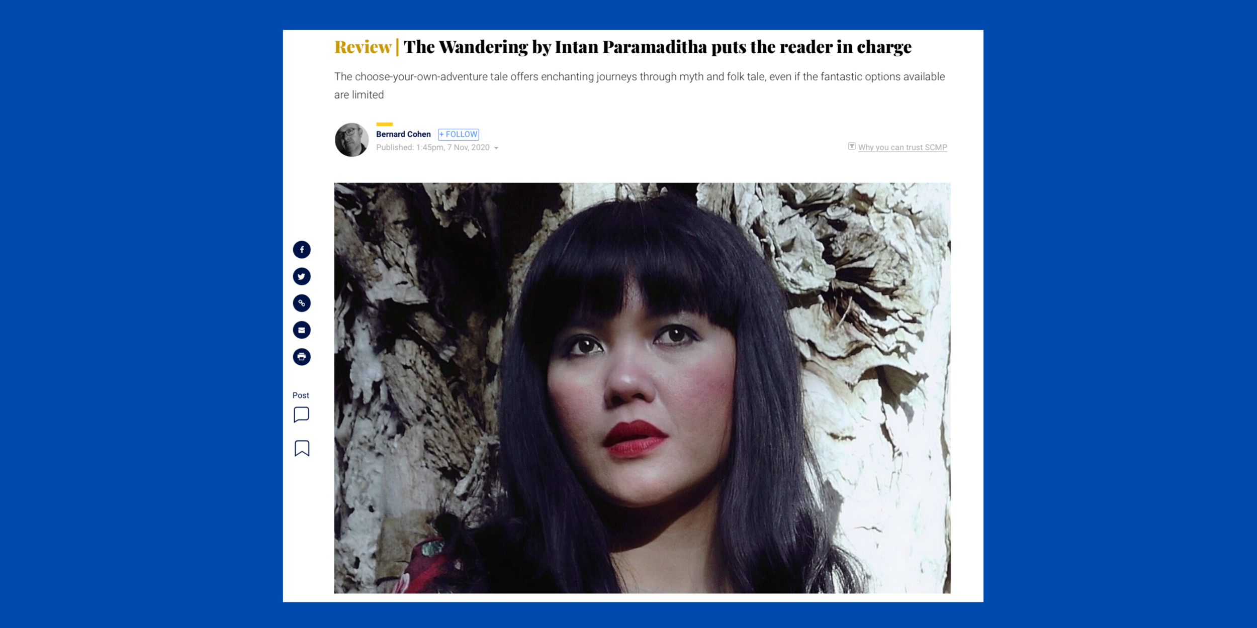 SCMP: Review |  The Wandering by Intan Paramaditha puts the reader in charge
