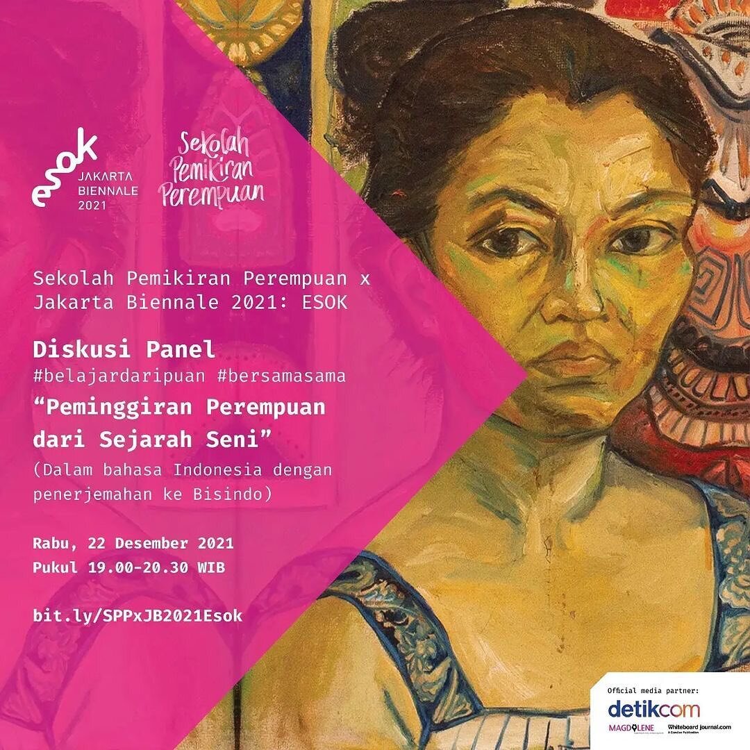 Selamat Hari Pergerakan Perempuan. Kawan kami di @pemikiranperempuan, @lisabonarahman, mengelola panel Jakarta Biennale tentang peran perempuan dalam sejarah seni untuk memperingati #KongresPerempuan 1928. Saksikan malam ini.

Posted @withregram &bul