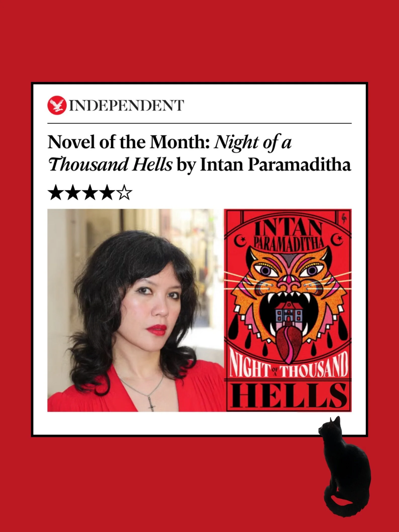 Night of a Thousand Hells is The Independent&rsquo;s Novel of the Month. Swipe for more early reviews from Foreword Reviews, Booklist and Shelf Awareness.

Translated by Stephen J. Epstein and Tiffany Tsao @tiffanytsao. Out this week from Europa Edit