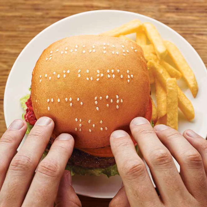 Wimpy Braille Burger