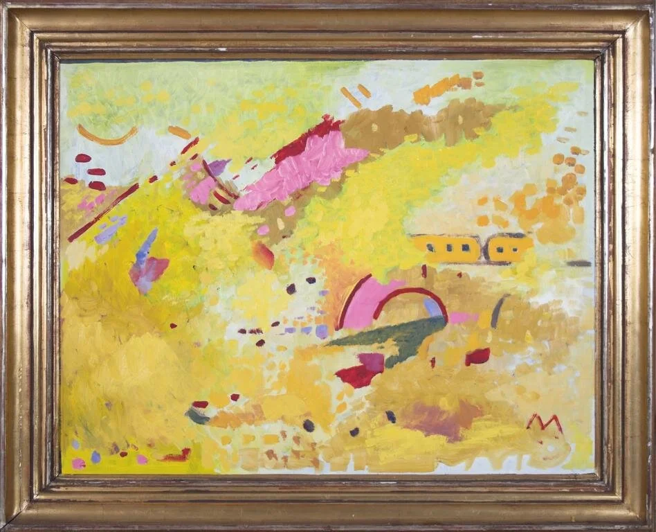 13_Gelbe Welt_Öl auf Leinwand _65x80*