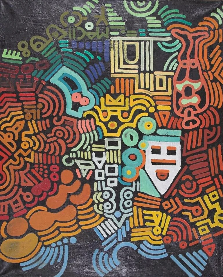 47_Praha_Öl auf Leinwand_92x75_1998