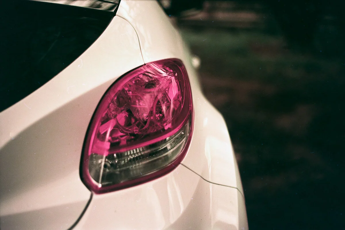 Shot with an Orange Filter at ISO 3 Developed C41