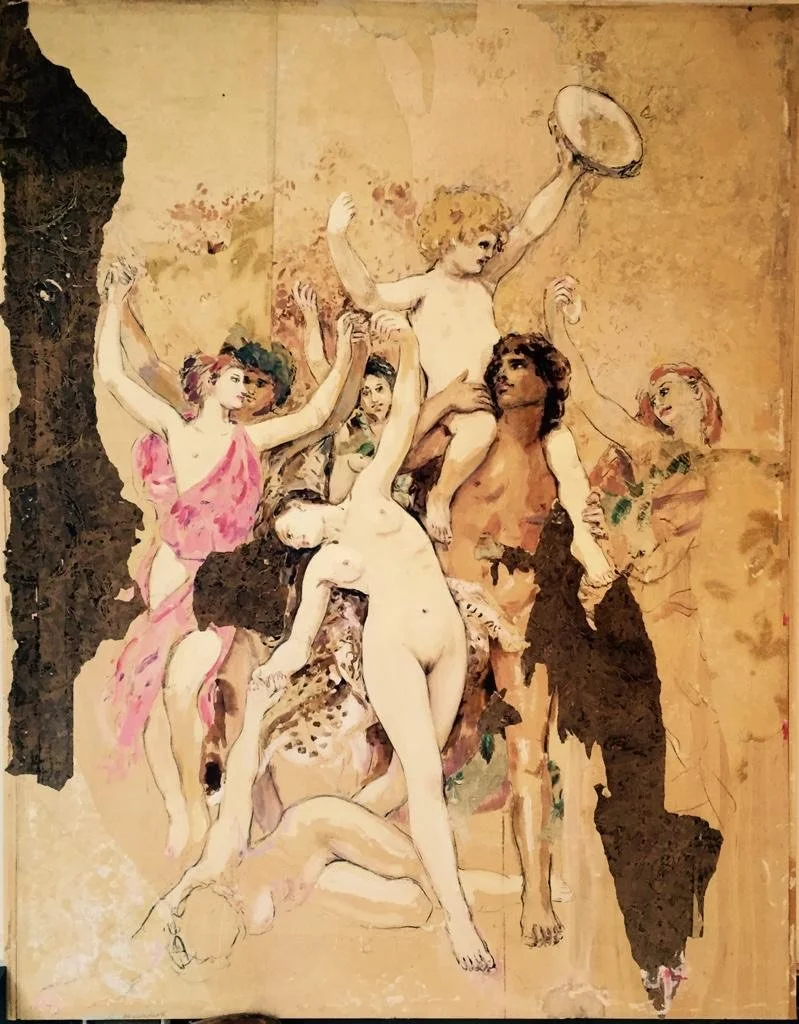 Les bacchanales d’après Bouguereau